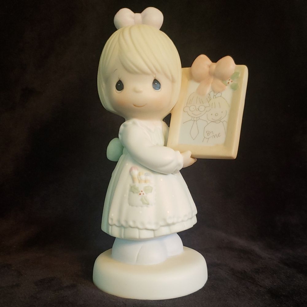 Precious Moments "To A Very Special Mom and Dad" Porcelain Figurine #521434